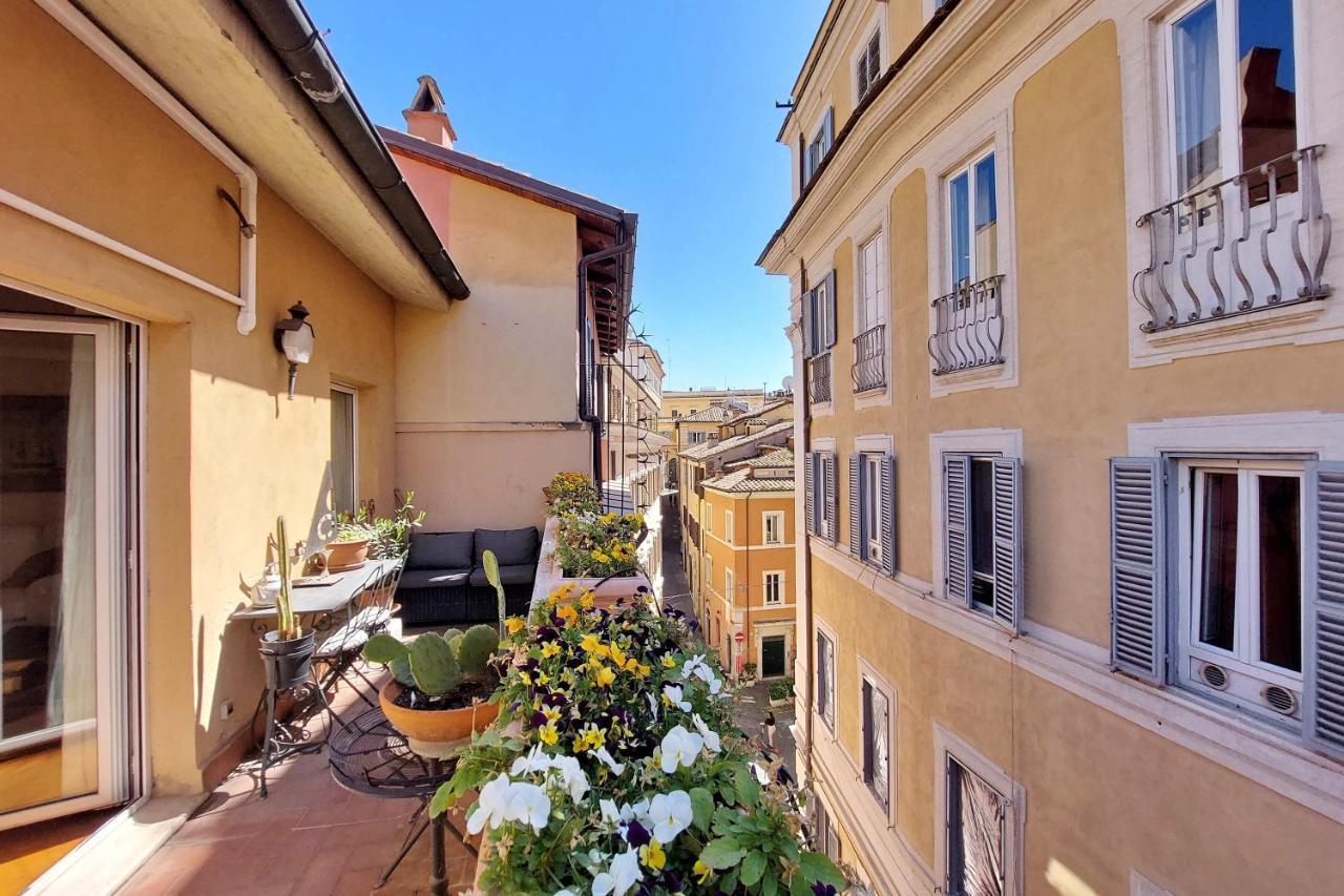 4Bnb - Luxury Trevi Apartment W Terrace Rome Buitenkant foto