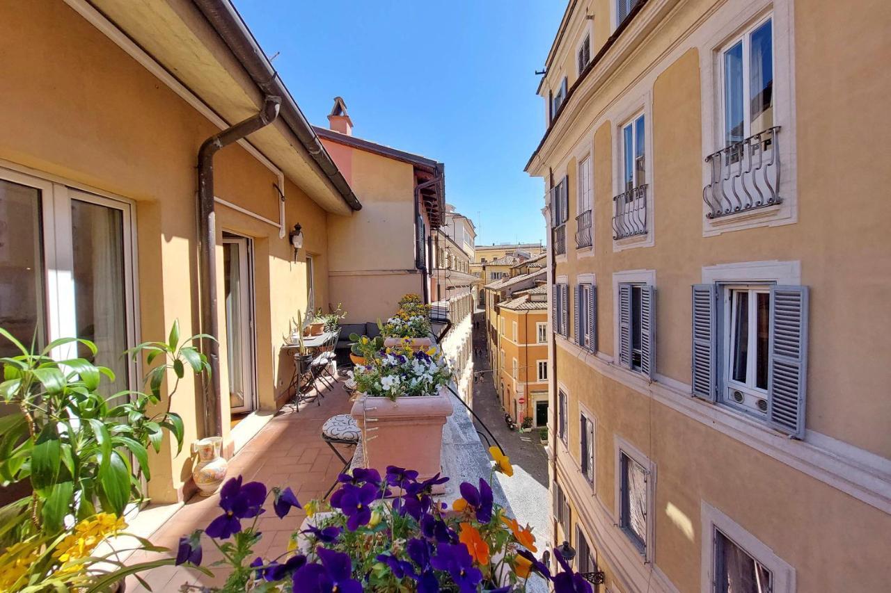 4Bnb - Luxury Trevi Apartment W Terrace Rome Buitenkant foto