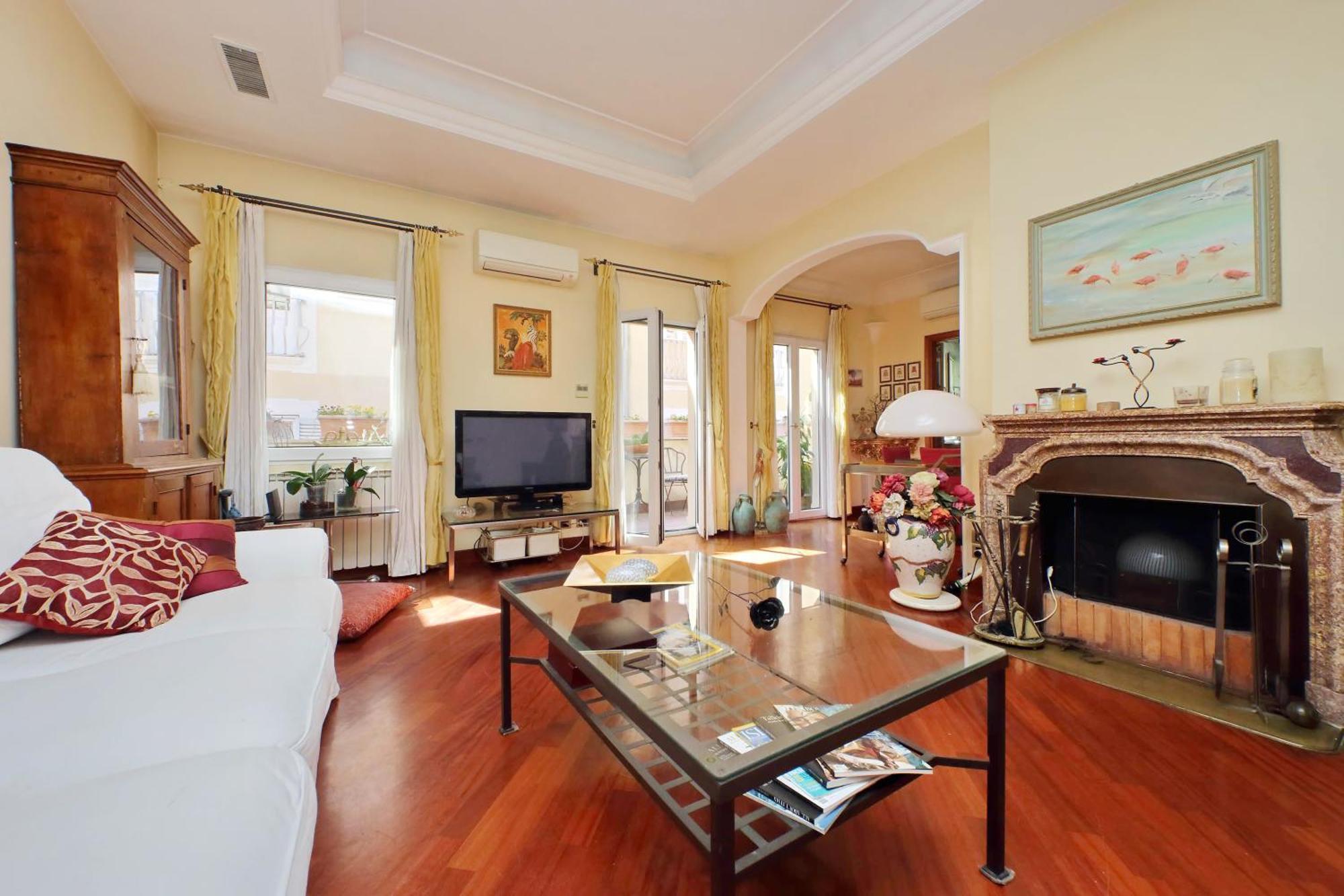 4Bnb - Luxury Trevi Apartment W Terrace Rome Buitenkant foto